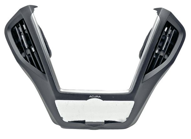 14-20 Acura MDX Dash Center Screen & Air Vent Grille Bezel Trim Panel OEM Black