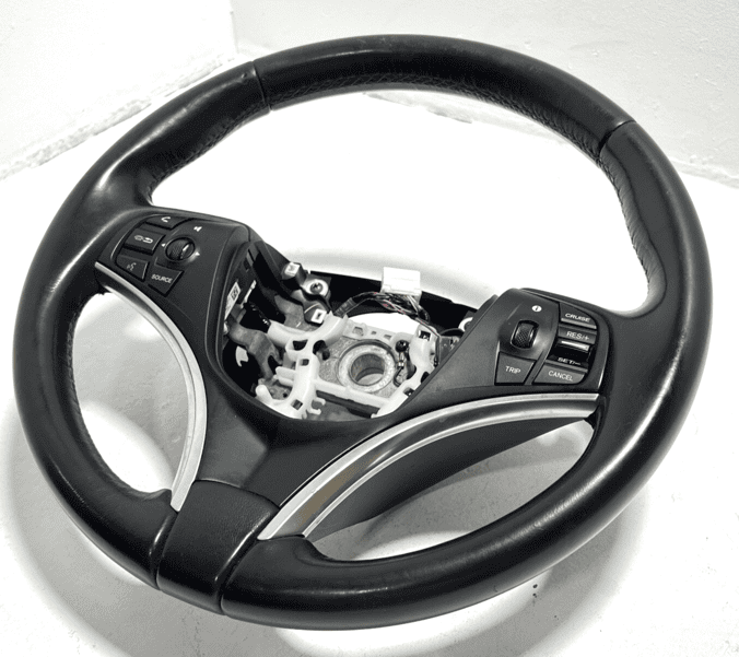 ACURA MDX 2014-2018 STEERING WHEEL LEATHER W/ SWITCHES OEM