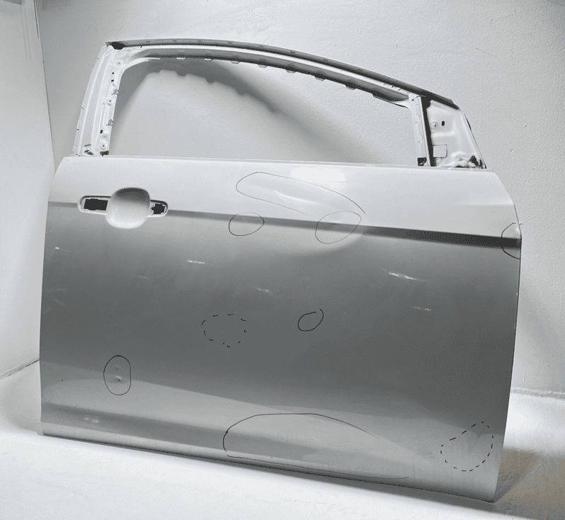 2012-2018 Ford Focus Front Right Passenger Door Sheel Panel White