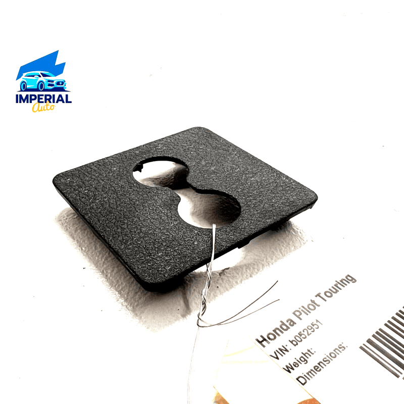 2016 2017 2018 HONDA PILOT TRUNK TRIM SCUFF PLATE LOCK CAP BLACK PLASTIC OE