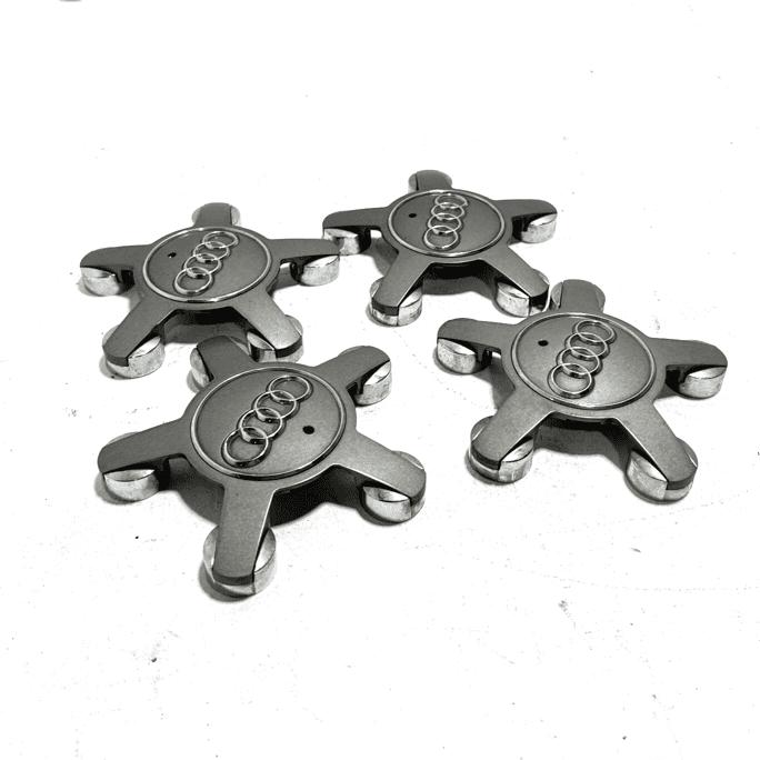 2007-2018 AUDI A6 WHEEL RIM BOLT LUG NUT HUB CAP COVER 4PCS OEM