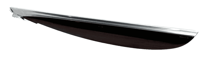 14-16 Acura MDX Dash Instrument Panel Right Passenger Side Wood Trim Molding OEM