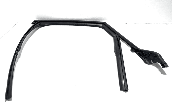 2016-2018 AUDI A6 REAR LEFT DRIVER DOOR WINDOW FRAME RUBBER SEAL CHANNEL OEM