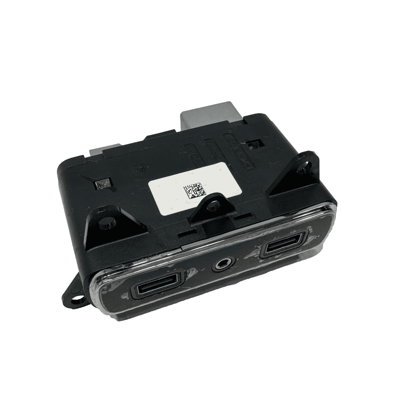2018-2021 JEEP GRAND CHEROKEE CONSOLE DUAL USB PORT AUX JACK MEDIA PORT OEM