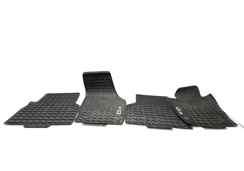 2016-2018 AUDI Q3 QUATTRO FRONT REAR FLOOR ALL WEATHER RUBBER MATS SET OF 4 OEM