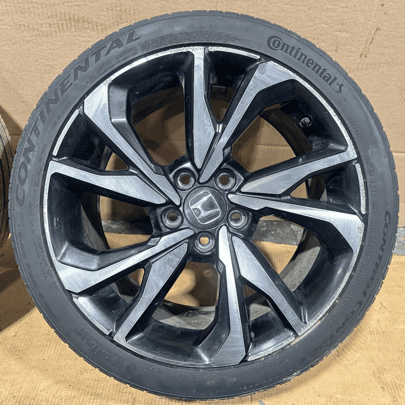 HONDA CIVIC SPORT R18 TIRE WHEEL RIM 235/40 R18 18X8J 5 DOUBLE SPOKE 5/32`` OEM