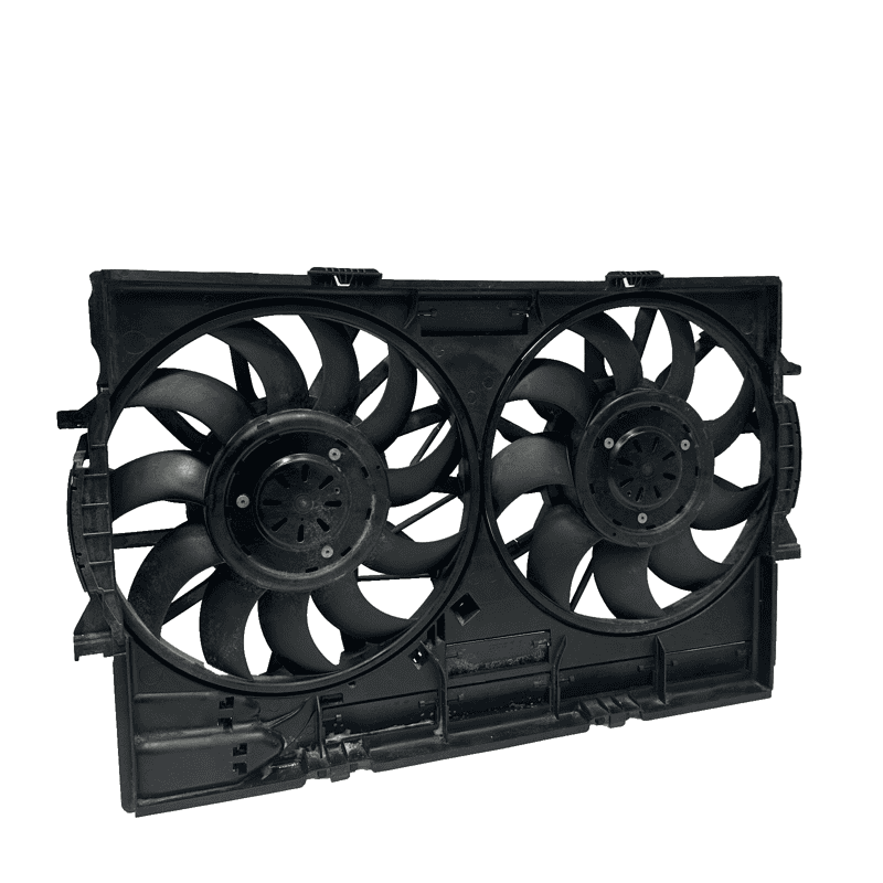 2013-2018 Audi S6 4.0L Engine Coolling Radiator Fan & Shroud Assemblies OEM