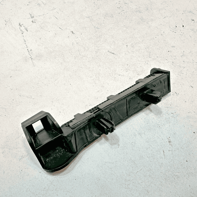 2016-2018 AUDI A6 S6 DRIVER SIDE REAR BUMPER SUPPORT GUIDE & CONNECTOR PIN OEM