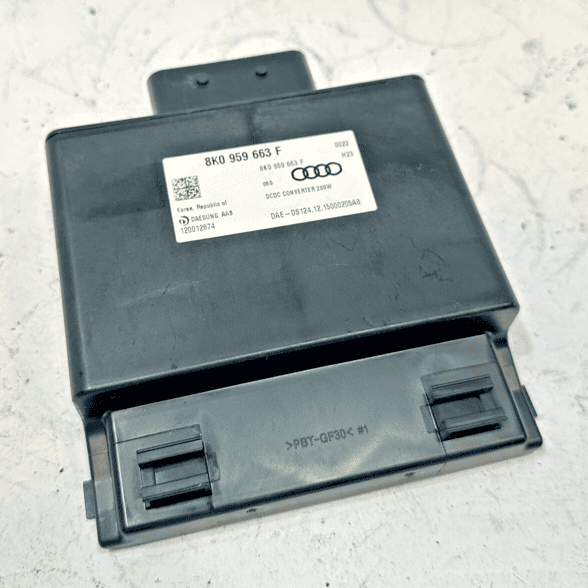 2016 AUDI S6 A6 VOLTAGE REGULATOR CONTROL MODULE UNIT OEM