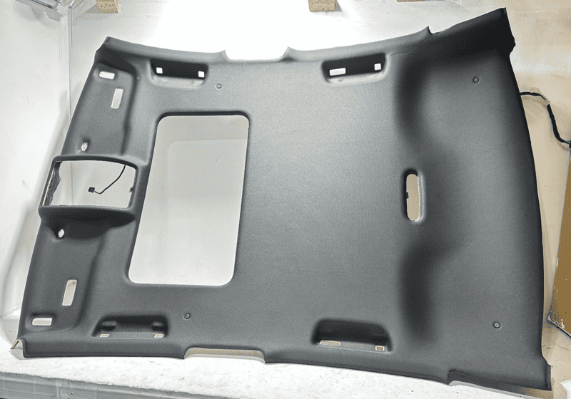 AUDI 2013-2018 A6 S6 INTERIOR ROOF HEADLINER CEILING PANEL TRIM COVER BLACK OEM
