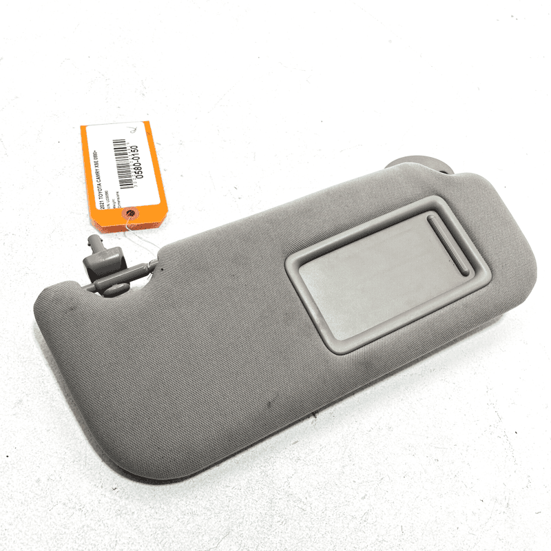 2018-2023 TOYOTA CAMRY FRONT RIGHT PASSENGER SIDE SUN VISOR SUNVISOR OEM GRAY