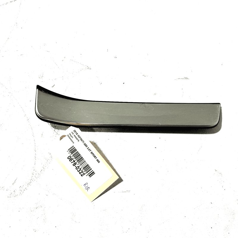 INFINITI Q50 2016-2020 REAR PASSENGER SIDE DOOR SILL SCUFF PLATE TRIM COVER OEM