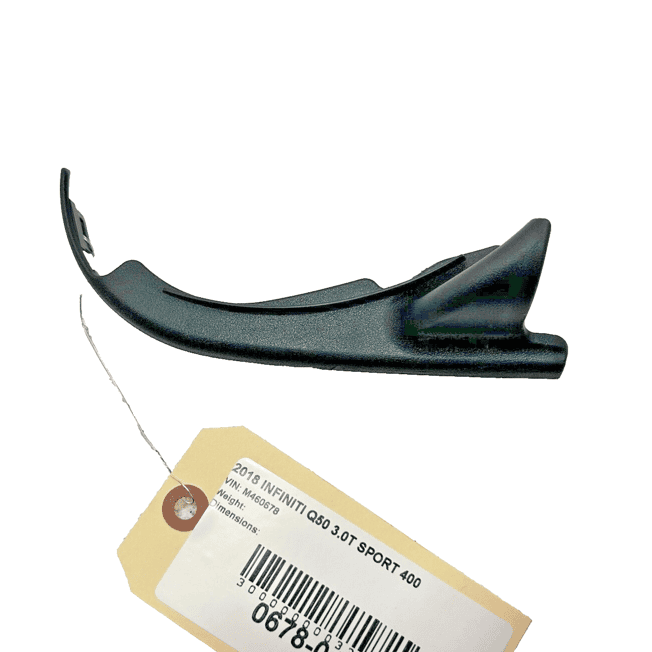 2014-2020 INFINITI Q50 FRONT RIGHT RH PASSENGER SIDE SEAT COVER TRIM PANEL OEM