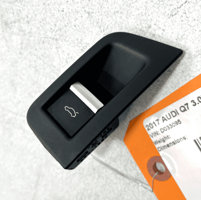 Front Left Side Door Liftgate Open RElease Switch & Bezel AUDI Q7 2017-2023 OEM