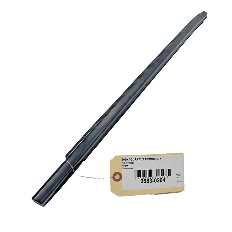 2018-2020 ACURA TLX Rear Right Passenger Side Door Window Belt Molding OEM