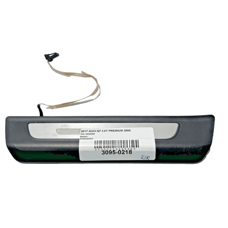 AUDI Q7 2017 - 2023 REAR LEFT DRIVER SIDE DOOR WINDOW GLASS OEM