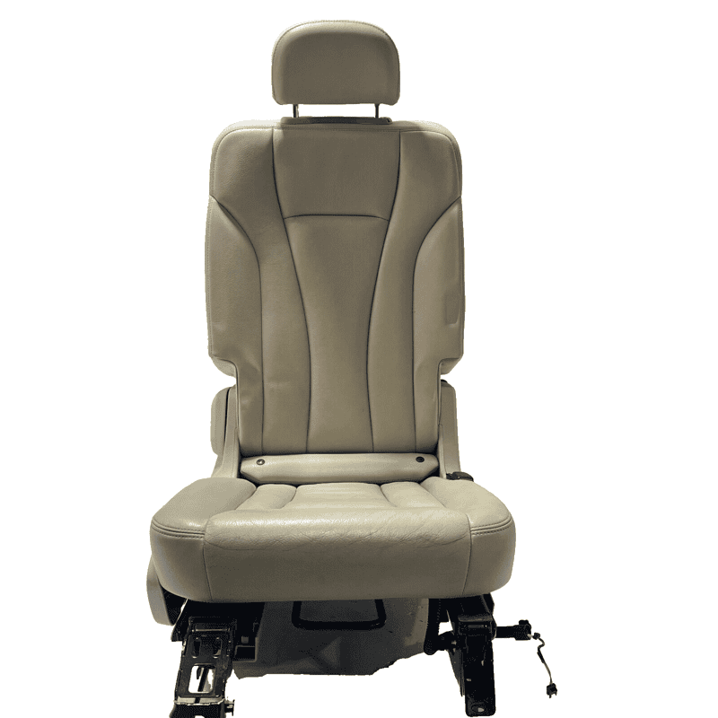 2017-2019 AUDI Q7 PREMIUM RIGHT PASSENGER REAR 2ND ROW FOLDING SEAT OEM BEIGE
