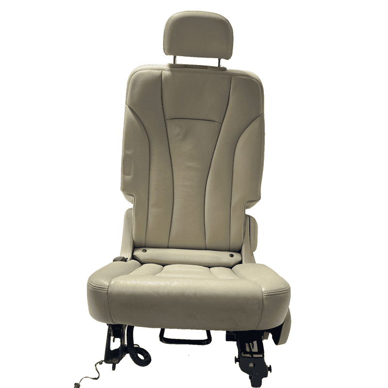 2017-2019 AUDI Q7 PREMIUM REAR LEFT DRIVER SIDE 2ND ROW FOLDING SEAT OEM BEIGE