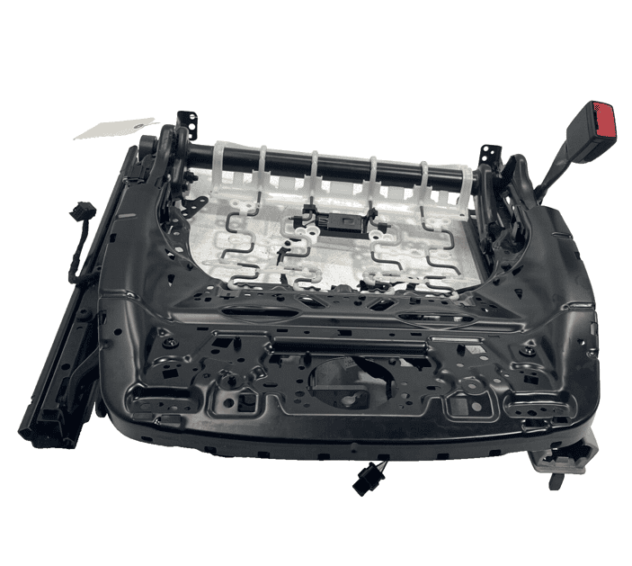 17-23 AUDI Q7 FRONT RIGHT PASSENGER SEAT LOWER BOTTOM TRACK FRAME W/ MOTORS OEM