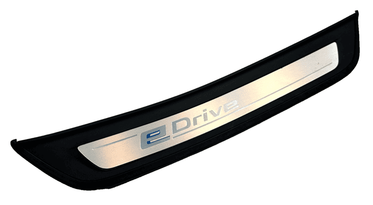 18-23 BMW 530e Rear Left Driver Side Door Sill Scuff Plate Trim Cover eDrive OEM