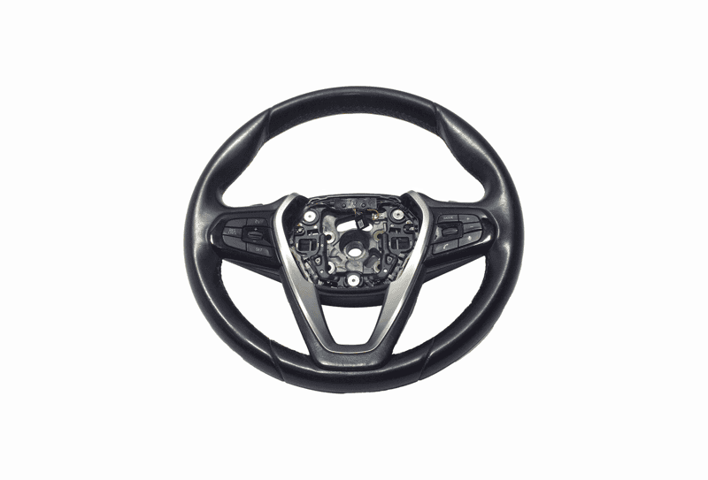 2018-2020 BMW 530E G30 STEERING WHEEL W/ PADDLES & SWITCHES OEM