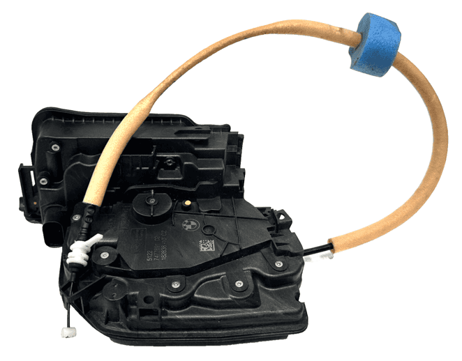 2018-2020 BMW 530e Rear Left Driver Side Door Lock Latch Actuator W/ Cable OEM
