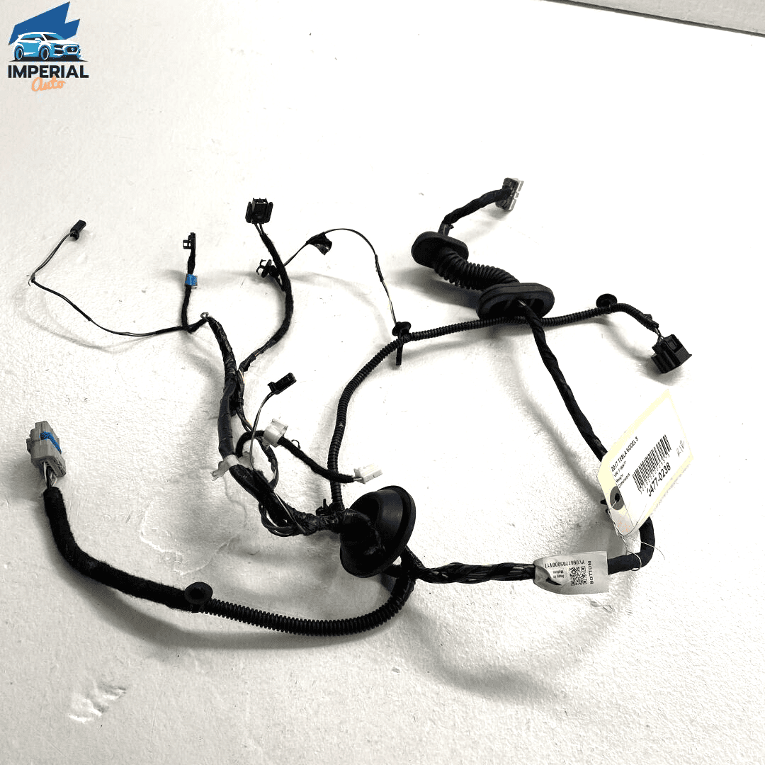 17-20 Tesla Model S Rear Right Passenger Door Wire Wiring Harness W/ Gromme