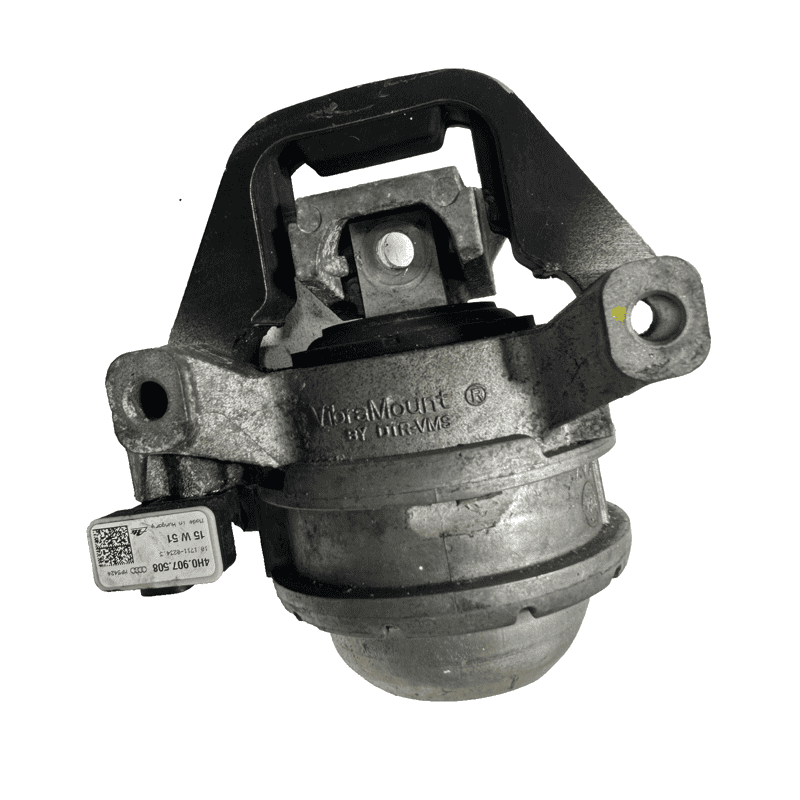 AUDI S6 2013-2018 4.0L ENGINE MOTOR FRONT MOUNT BRACKET INSULATOR & SENSOR OEM