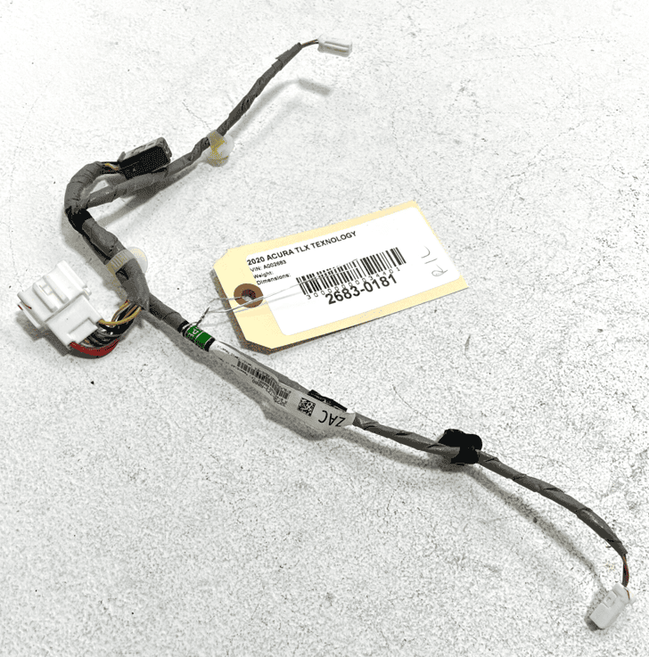 2018-2020 ACURA TLX A-SPEC REAR LEFT DRIVER DOOR SUB WIRE WIRING HARNESS OEM