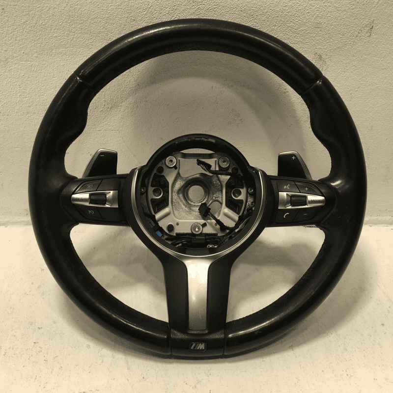 2015-2016 BMW 550i xDrive Multifunctional Leathter Steering Wheel OEM
