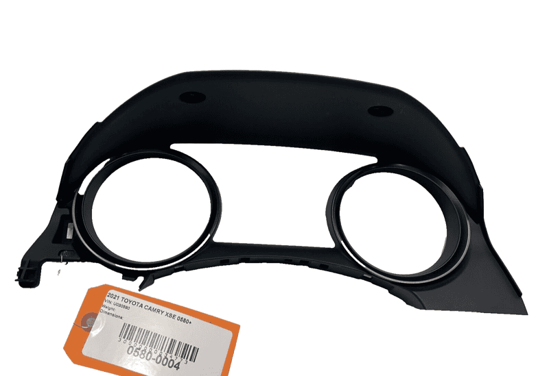 2018-2022 TOYOTA CAMRY SPEEDOMETER INSTRUMENT CLUSTER VISOR BEZEL TRIM COVER OEM