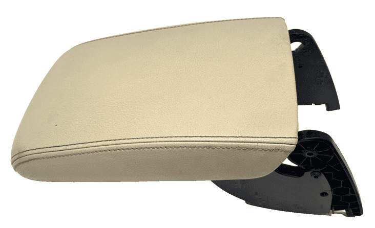 2012-19 Volkswagen Passat Center Console Storage Cover Leather Armrest OEM Beige