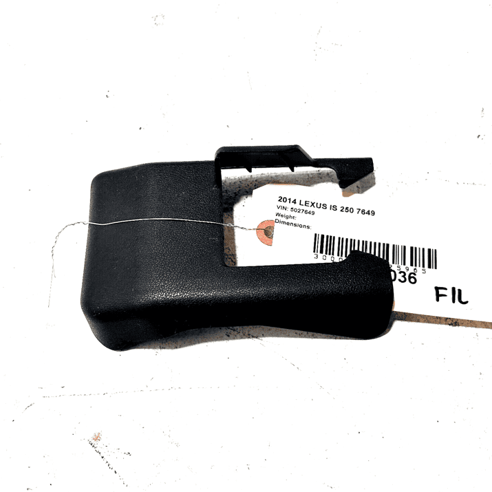 2014-2015 LEXUS IS250 FRONT RIGHT PASSENGER SIDE SEAT TRACK RAIL TRIM COVER OEM