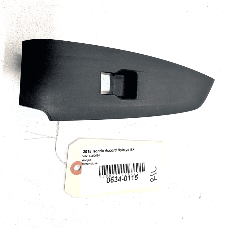 REAR DRIVER SIDE DOOR WINDOW SWITCH BEZEL PANEL TRIM OEM 2018-2020 HONDA ACCORD