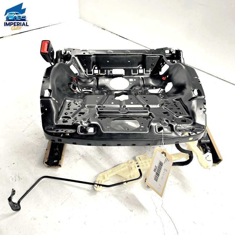 FRONT LEFT DRIVER SEAT LOWER TRACK FRAME BLACK OEM PORSCHE CAYENNE 2011-2017