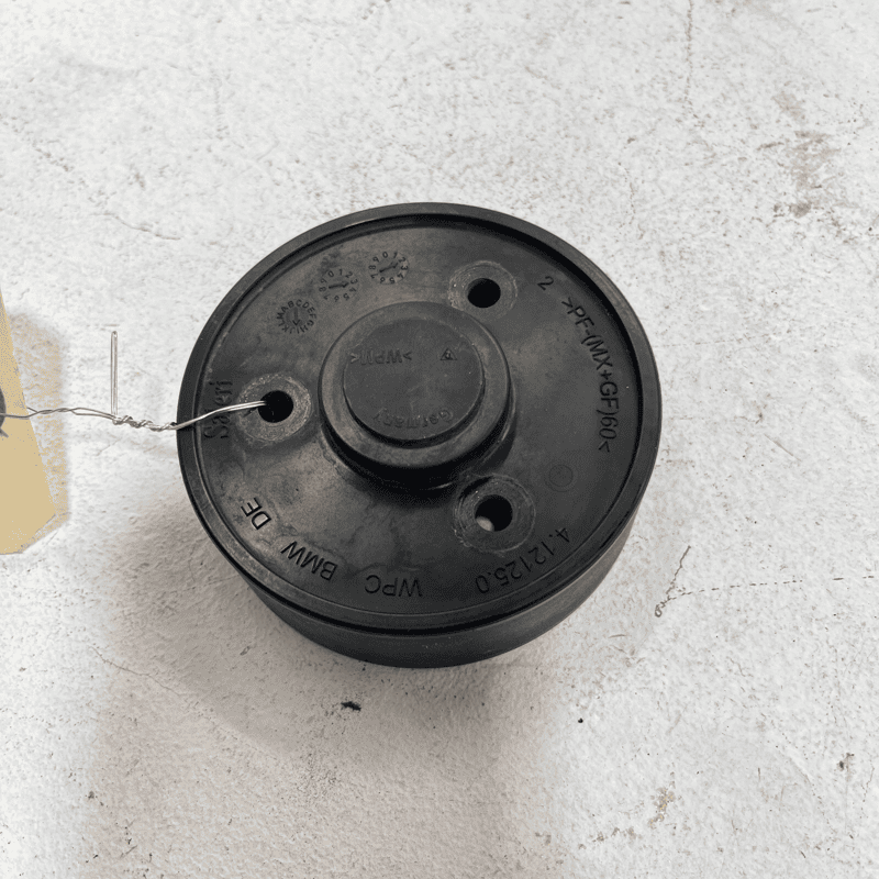 2017-2018-2019-2020 BMW 430XI PUMP PULLEY COVER BLACK OEM 1PCS