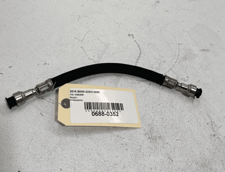 2017-2018-2019-2020 BMW 430XI 2.0L HIGH PRESSURE FUEL PUMP LINE HOSE TUBE OEM