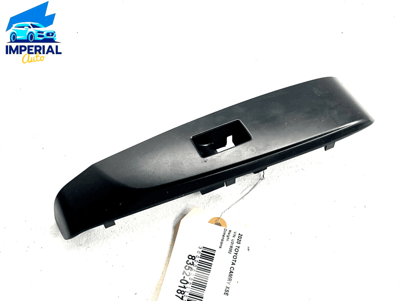 TOYOTA CAMRY 2018 - 2020 REAR PASSENGER SIDE DOOR SWITCH PANEL TRIM MOLDING