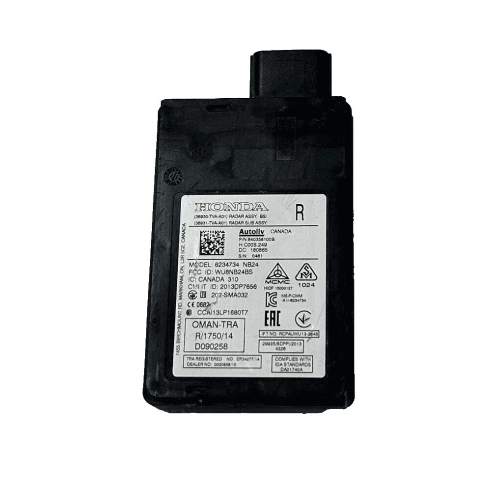 2018 - 2019 HONDA ACCORD REAR RIGHT PASSENGER SIDE BLIND SPOT RADAR SENSOR OEM