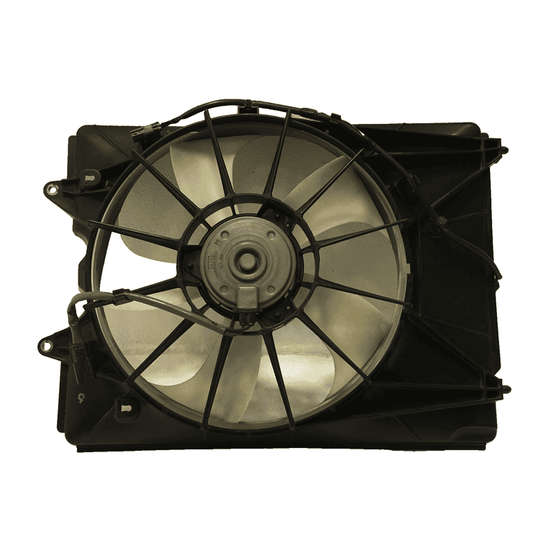 16-22 HONDA PILOT FRONT DRIVER SIDE RADIATOR COOLING FAN MOTOR & SHROUD OEM