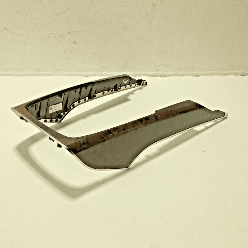 AUDI A6 S6 CENTER CONSOLE FRONT COVER FRAME TRIM PANEL BROWN WOOD 2012-2018 OEM