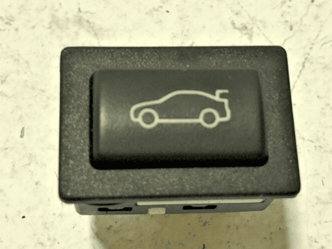 2011-2020 BMW 440i 550i 4 5 SERIES TRUNK LID OPEN RELEASE SWITCH BUTTON OEM