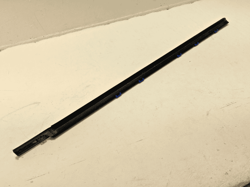 ACURA TLX FRONT LEFT DRIVER SIDE DOOR WINDOW BELT MOLDING 2018-2020 OEM