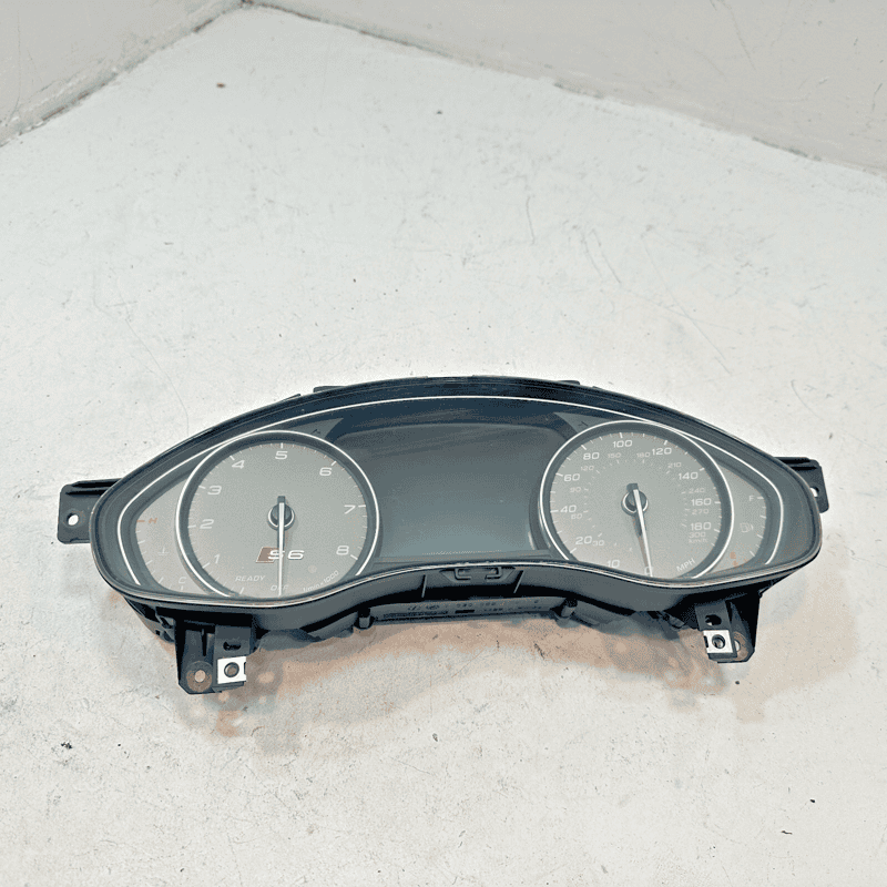 2016 AUDI S6 4.0L FRONT DASH INSTRUMENT CLUSTER GAUGE SPEEDOMETER SPEED 92K OEM