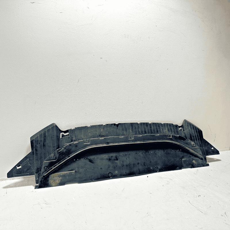 DEFECT 16-18 AUDI S6 FRONT BUMPER LOWER PLATE RADIATOR SUPPORT SPLASH SHIELD OEM