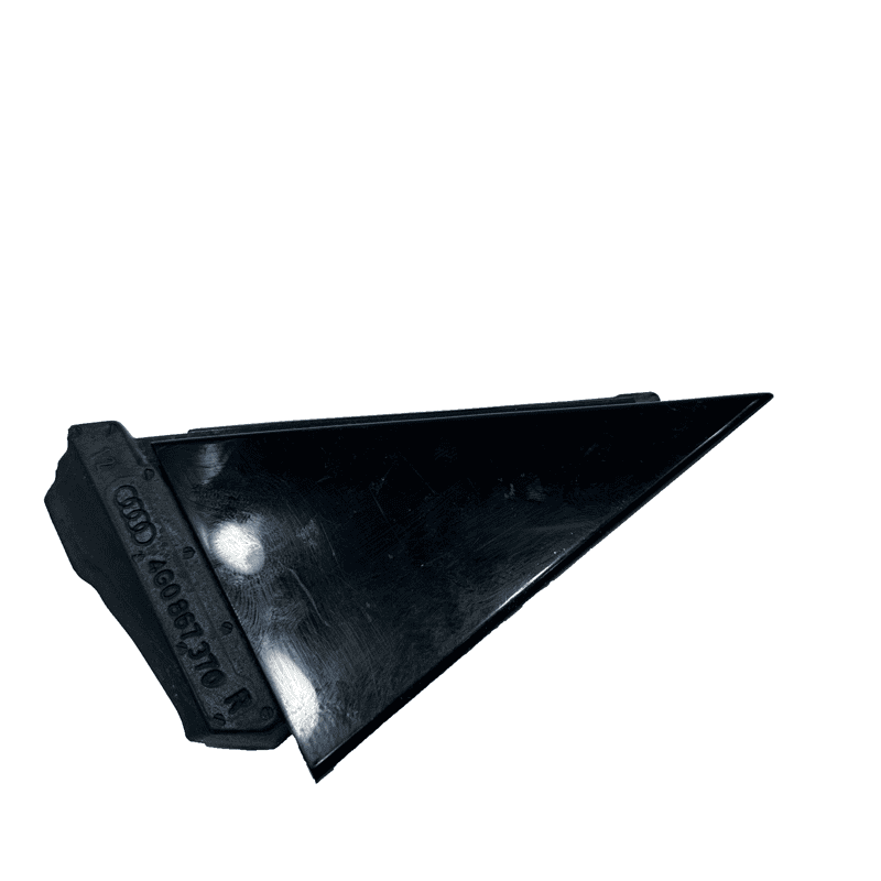 AUDI S6 2013-2018 REAR PASSENGER DOOR WINDOW CORNER APPLIQUE MOLDING COVER OEM