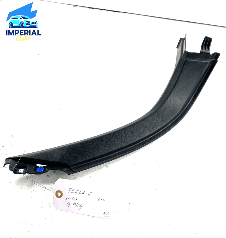 2012 - 2021 Tesla Model S MS Rear Left Driver Side Tailgate Trunk Side Trim