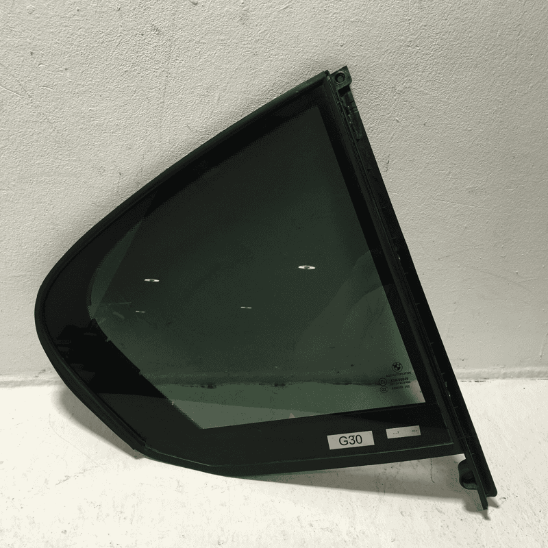 2018-2023 BMW 530E REAR RIGHT PASSENGER SIDE DOOR QUARTER WINDOW GLASS OEM