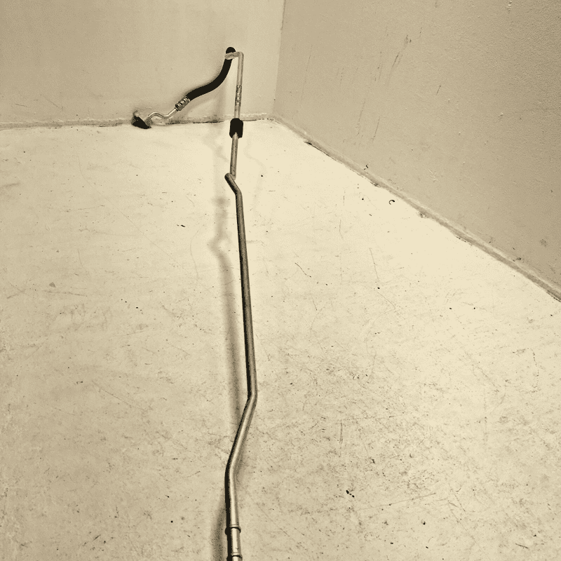 2018-2023 BMW 530XE E 2.0L HYBRID UNDERFLOOR HOSE SUCTION LINE FRONT PIPE OEM