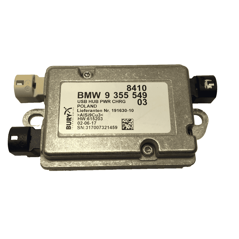 2017-2020 BMW 540i xDrive Wireless Charging Usb Hub Unit OEM